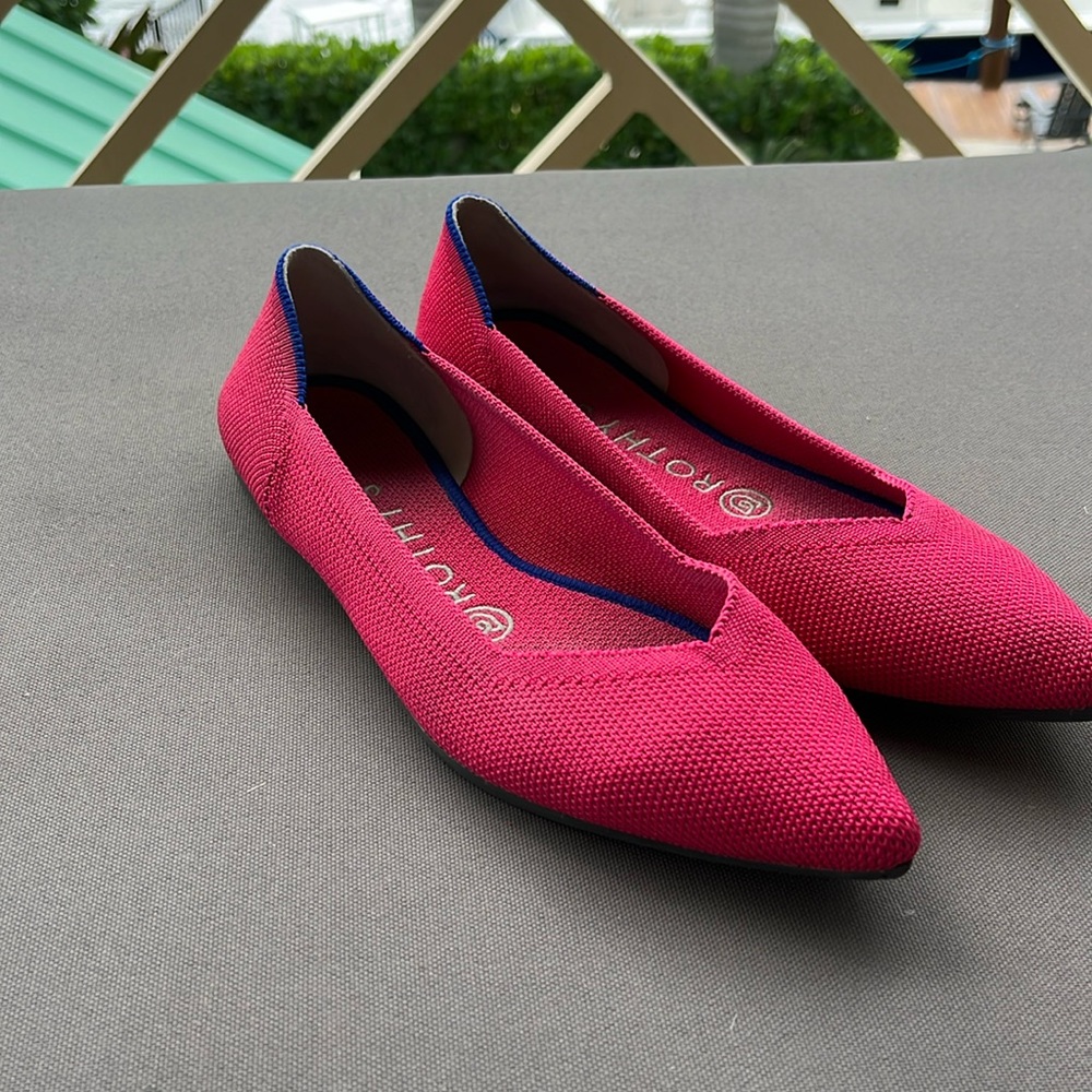 Rothy’s The Point Hot Pink